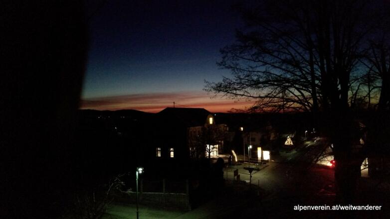 Sonnenuntergang in St. Aegidi