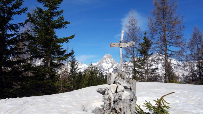 Ostgipfel Rötlmauer 1522m mit Spitzmauer