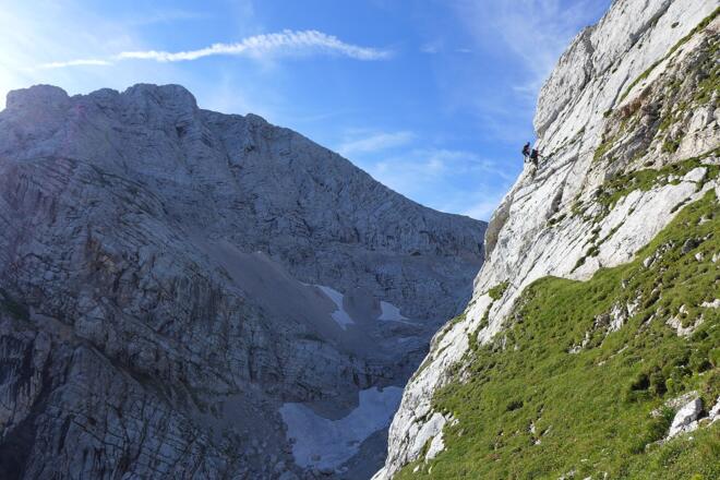 Luftige Traverse