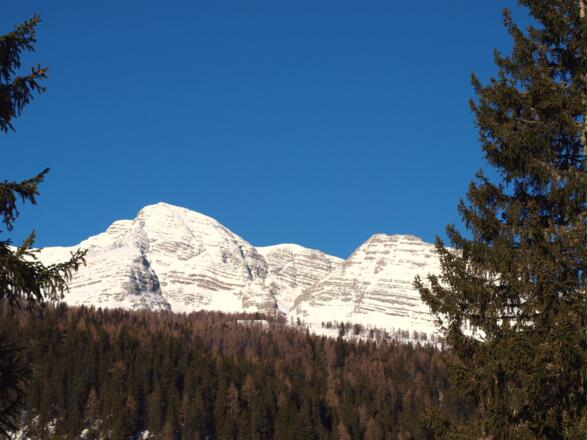 Blick zum Warscheneck beim Anstieg um1370m