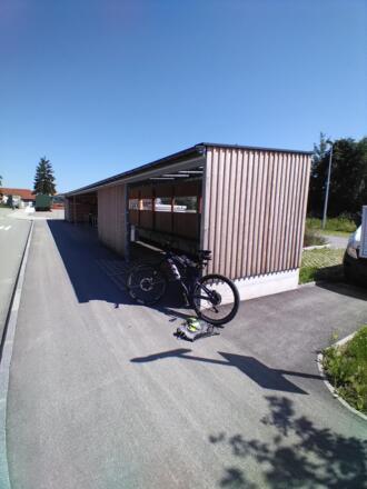 Startpunkt ist der ehemalige Bahnhof Haag am Hausruck.