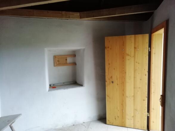 Blick ins neu renovierte Pförtnerhaus St. Oswald bei Haslach