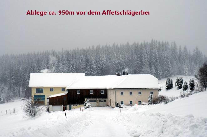 Affetschlägerberg mit Hof &quot;Ablege&quot;, Zufahrt nicht benützen!