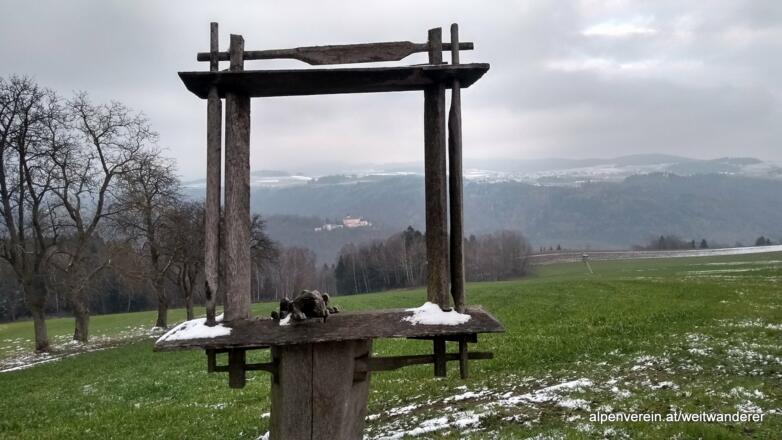 Aussichtsplatz am Weg