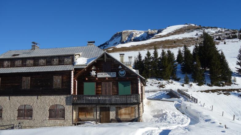 Schafbergalpe, Mittelstation 1363m