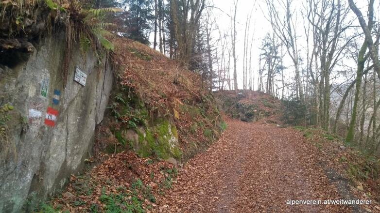 Aus dem Donautal wieder hinaus/hinauf