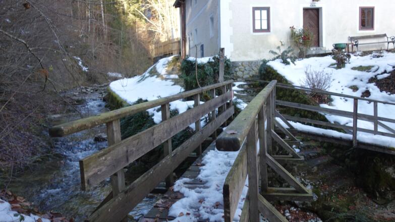 Steg über den Ditlbach ~590m (Nähe Hopfmühle)