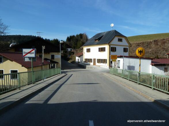 Grenzübergang in Oberkappel