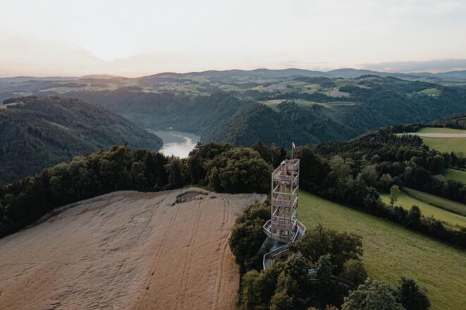Aussichtsturm Burgstall Kirchberg ob der Donau