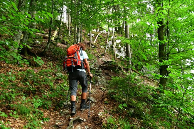 Unterwegs in Richtung Predigstuhl