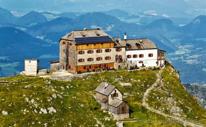 Das Watzmannhaus im Nationalpark Berchtesgaden