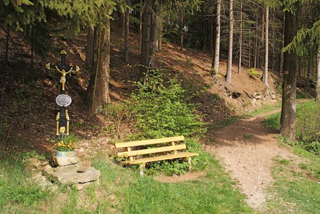 Wegkreuz am Weg nach Untermühlbach