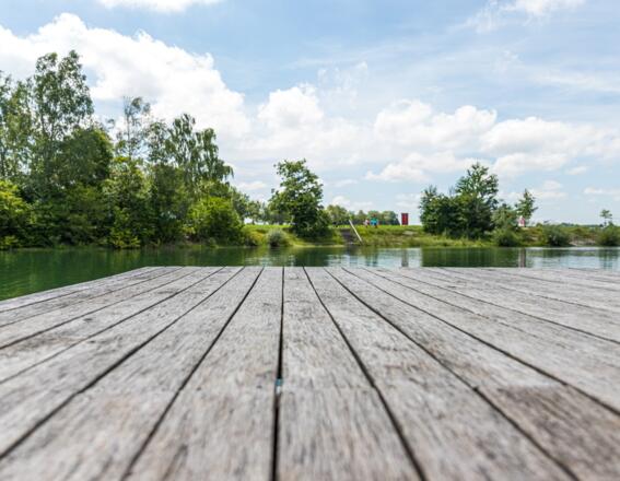 Stegblick auf den Eichenauer See