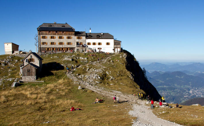 Watzmannhaus, zentraler Stützpunkt für Bergtouren im Watzmann-Massiv