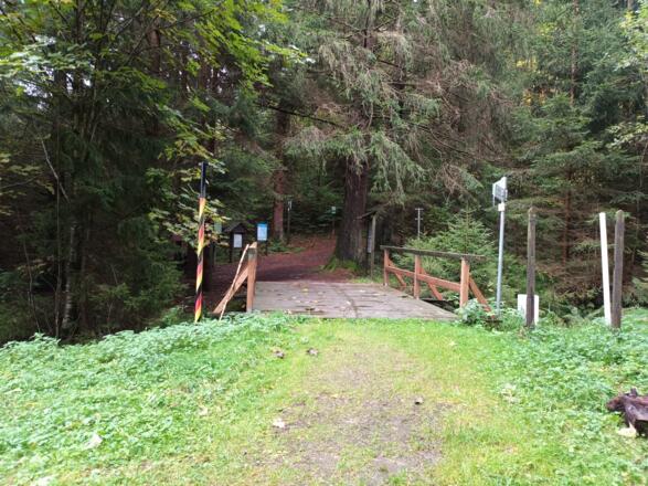 Grenzübergangs-Brücke