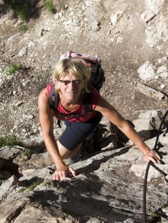 Strammer Gipfelanstieg