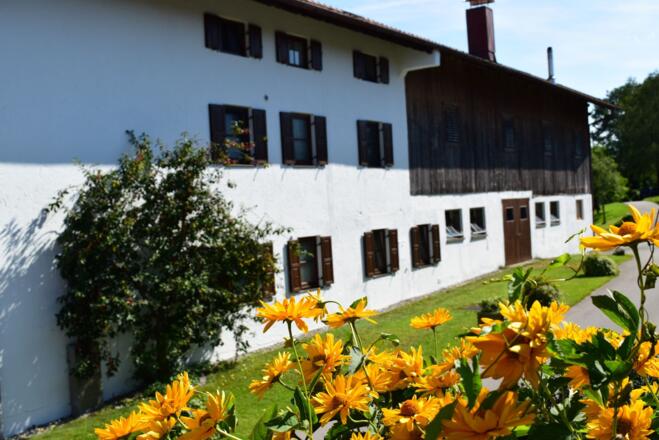 Parkplätze für unsere Gäste am Hof