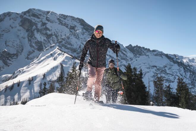 Schneeschuhwanderung am Rossfeld