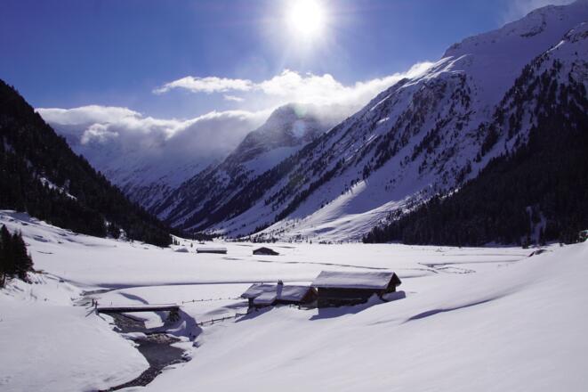 Krimmler Achental Winter