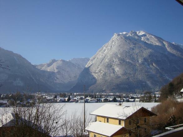 Winterblick vom Balkon