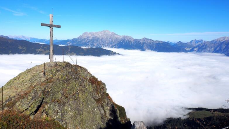 Kreuz Maishofen 1885m, Kassenautomat € 3,--