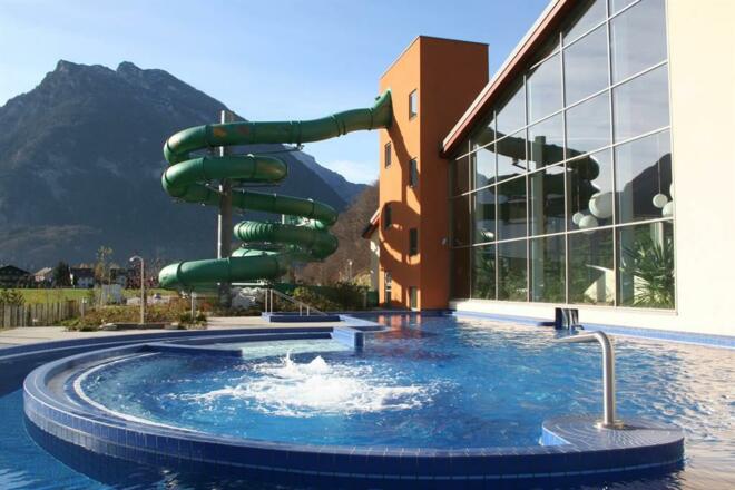 2 Gehminuten zum Bad & Wellness Aqua Salza