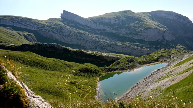 Grubersee und Sonnwendjoch
