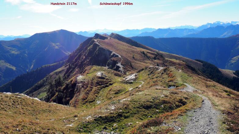 Gratübergang zum Schönwieskopf