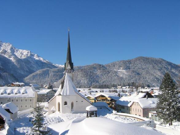 Winter Balkonblick