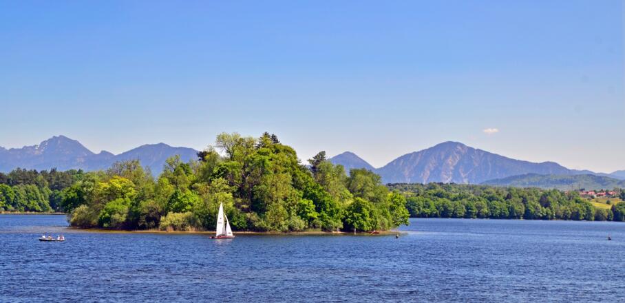 Staffelsee im Frühling