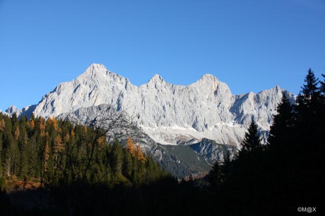immer wieder einfaszinierender Blick zu den Dachstein Südwänden