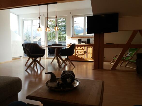 Wohn- Küche mit Dachterrasse