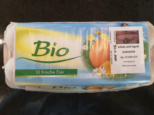 Bio Eier vom Almbauer