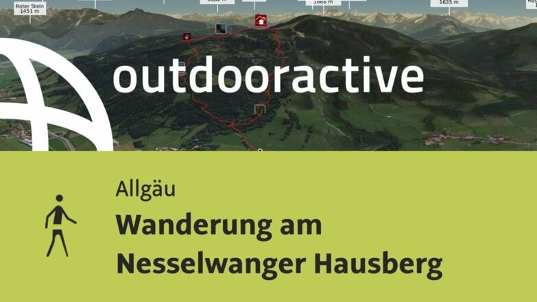 Wanderung im Allgäu: Wanderung am Nesselwanger Hausberg