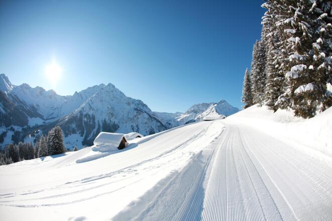 Winterwanderungen in Mittelberg