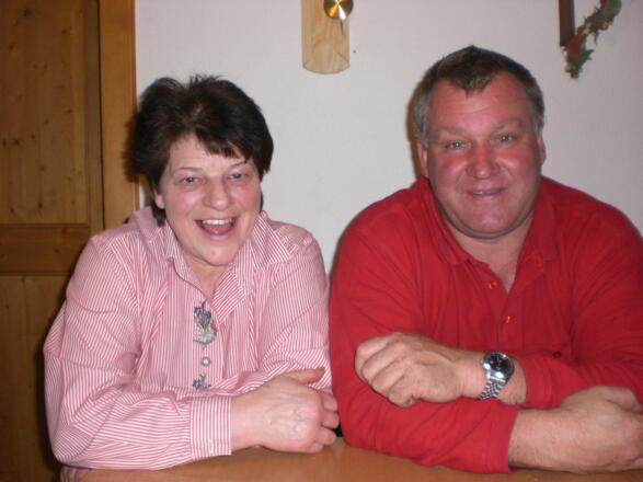 Ihre Gastgeber Hildegard und Gerold