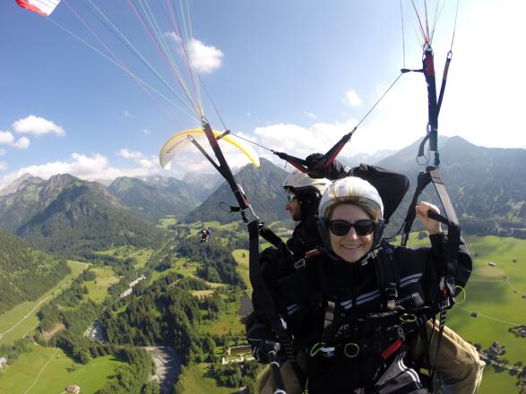 Vogelfrei Gleitschirm Tandemflug