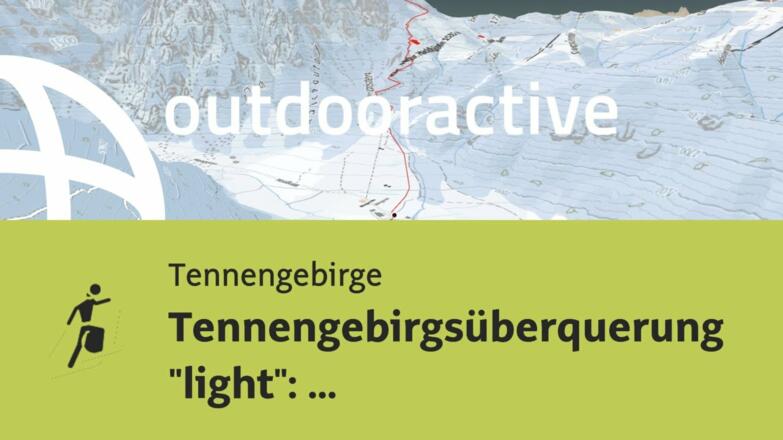 Skitour im Tennengebirge: Tennengebirgsüberquerung &quot;light&quot;: Tauernscharte &amp; Scheiblingkogel