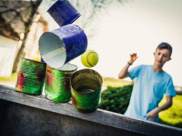 Freue dich auf Spiel und Spaß