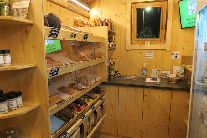 Selbstbedienungshütte