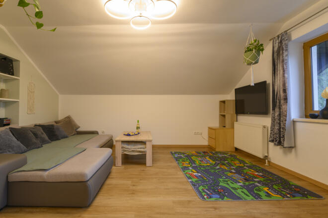 Wohnzimmer der Ferienwohnung