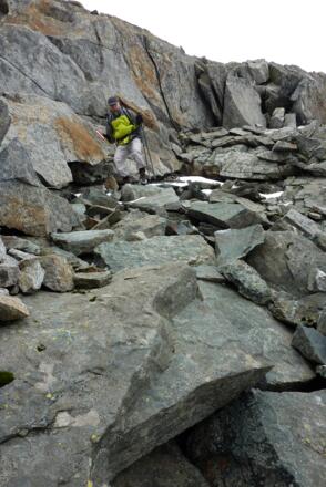 Im Abstieg vom Keilbachjoch