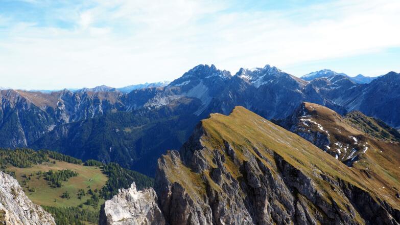 Ostblick:  Faulkogel und Mosermandl