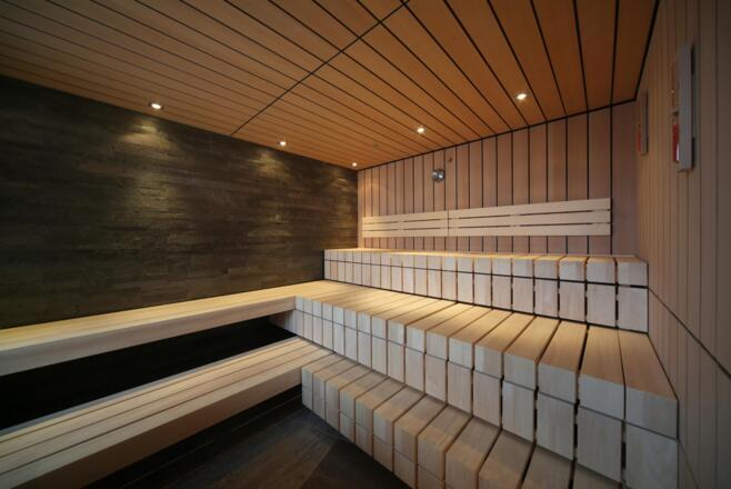 Sauna mit Panoramablick