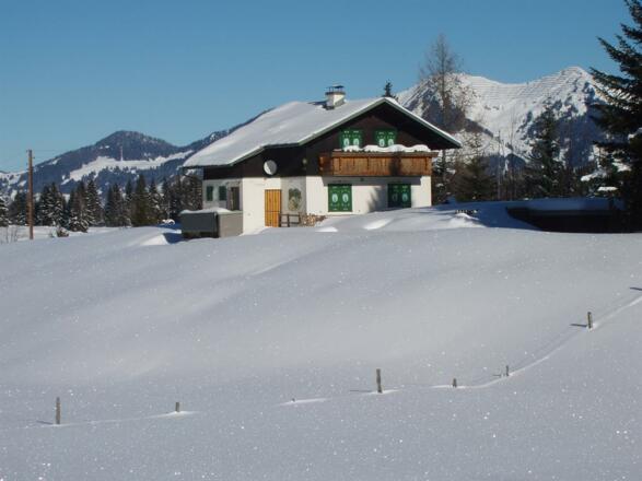 Hütte Winter