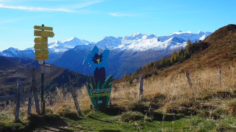 Draugsteintörl 2177m mit "Hohen Tauern-Blick".
