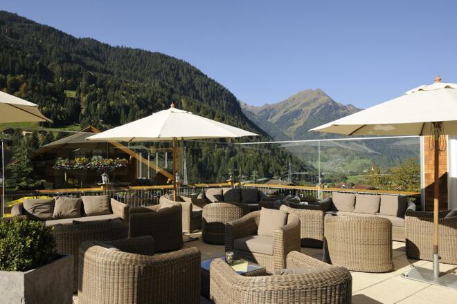 Mitbenützung Relaxterrasse mit Außenwhirlpool