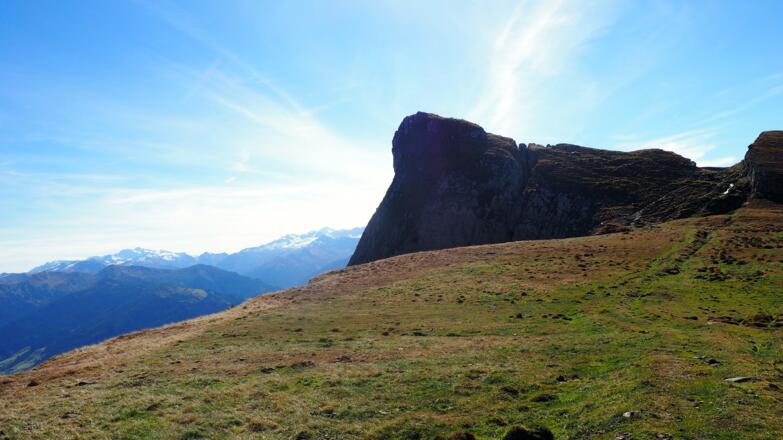 Schiedreitspitz 2094m mit dunkler Nordwand