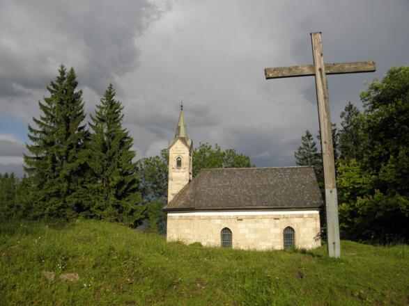 Die Kapelle am Nußlberg entstand 1875