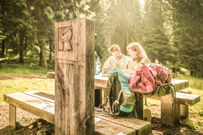 Rastplatz am Rennsteig